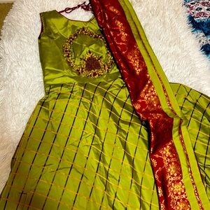 Indian long Churidar